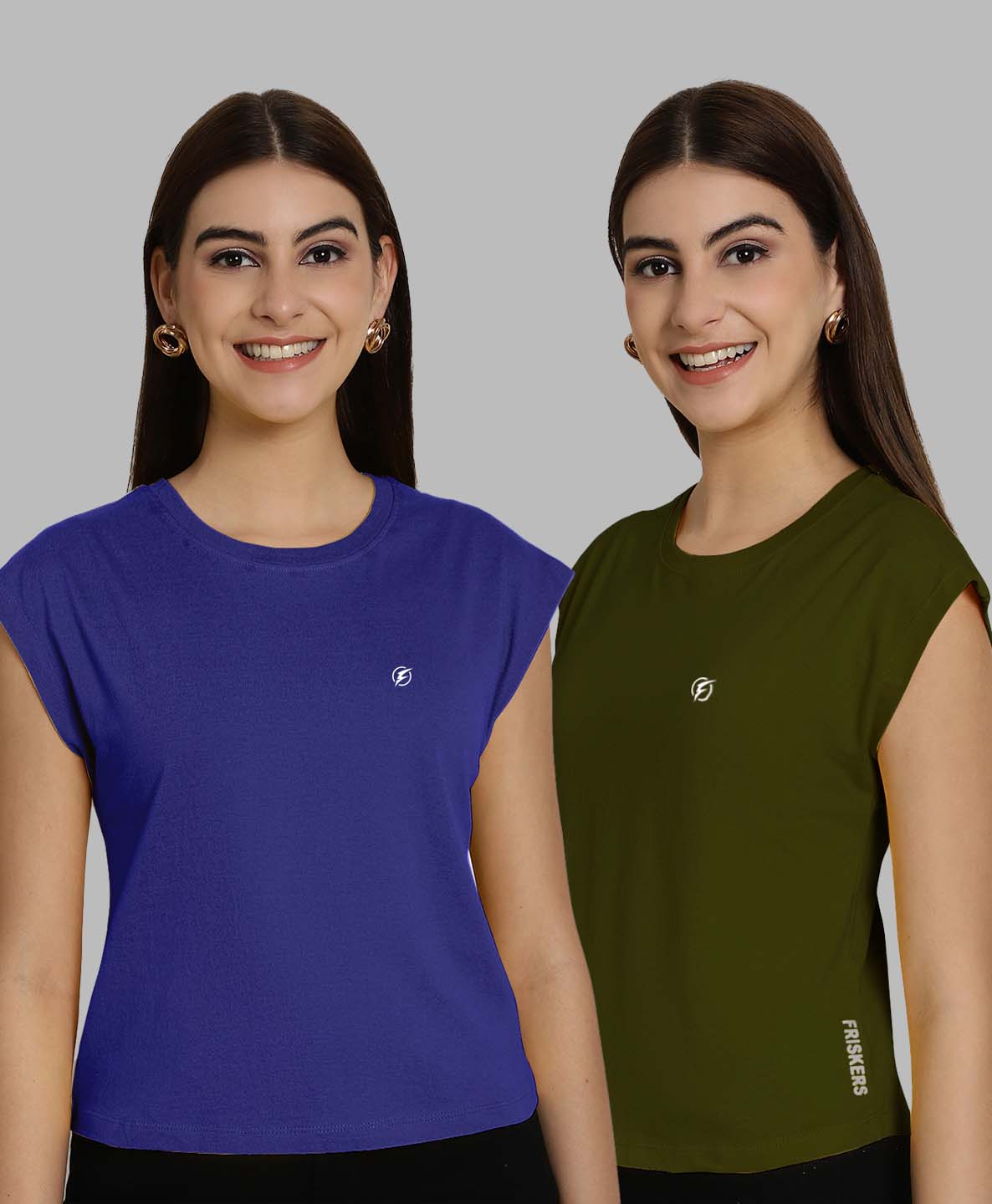 Women Casual Fit Pure Cotton T-Shirt - Friskers