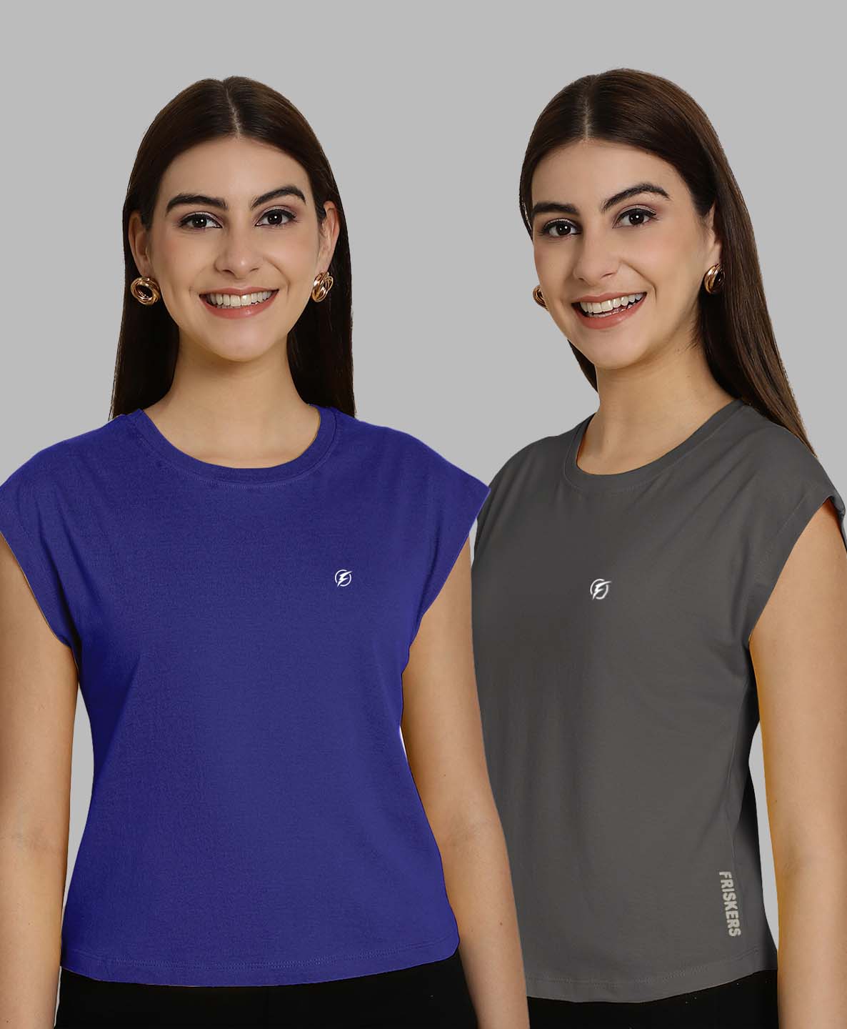 Women Casual Fit Pure Cotton T-Shirt - Friskers