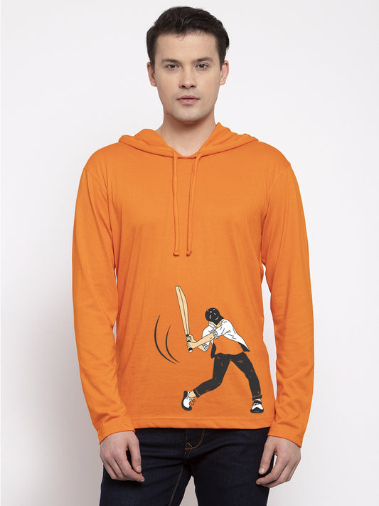 Men's Cricket Full sleeves Hoody T-Shirt - Friskers
