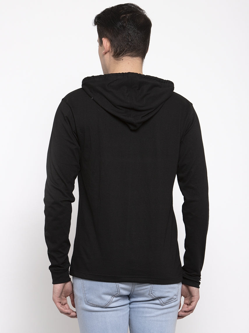 Men's Pack Of 2 Full Sleeves Hoody T-Shirt - Friskers