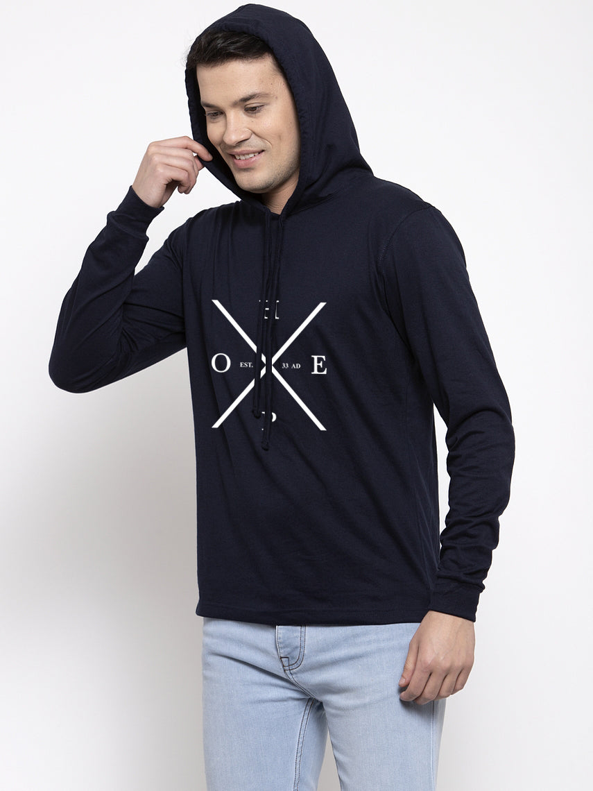 Men's Hope Full Sleeves Hoody T-Shirt - Friskers