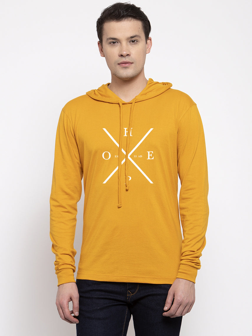 Men's Hope Full Sleeves Hoody T-Shirt - Friskers