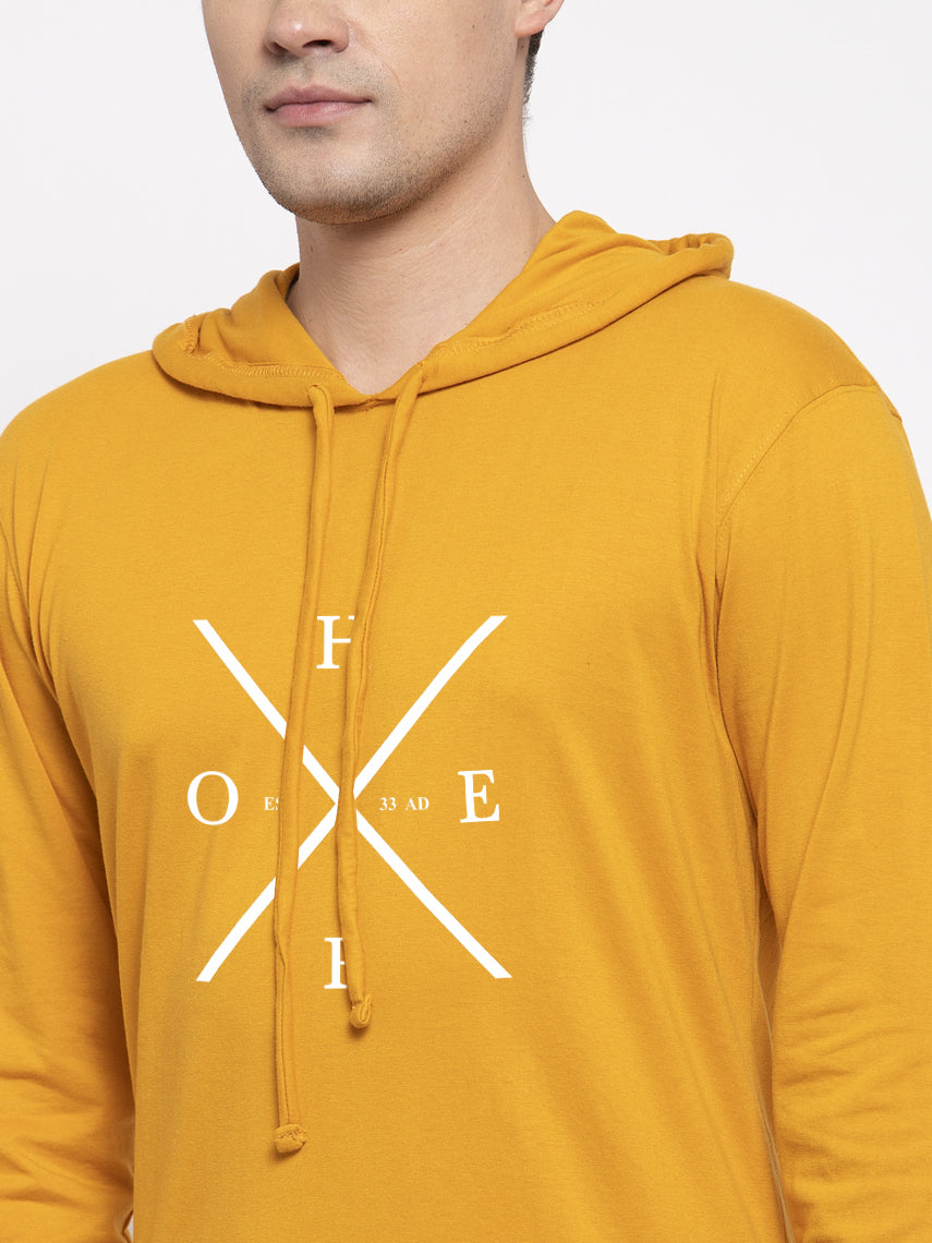 Men's Hope Full Sleeves Hoody T-Shirt - Friskers
