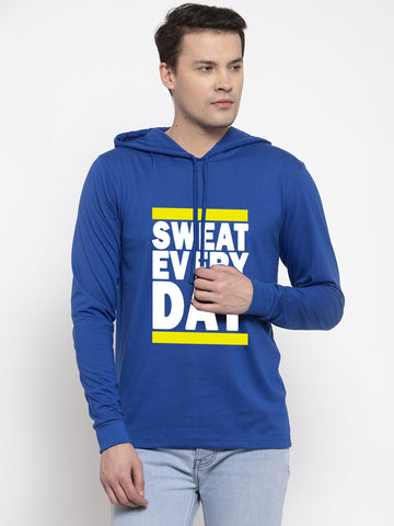 Men's Sweat Every Day Full Sleeves Hoody T-Shirt - Friskers