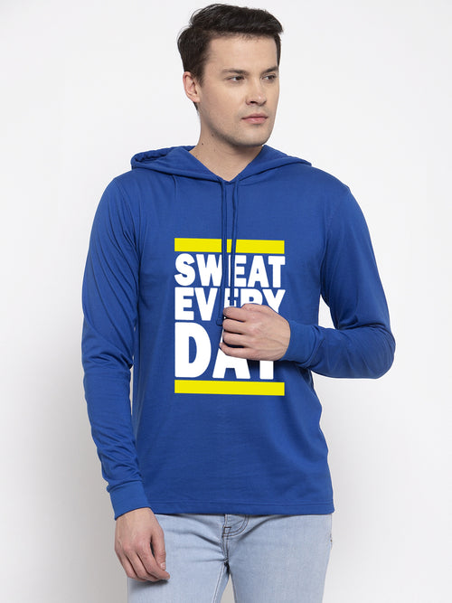 Men's Sweat Every Day Full Sleeves Hoody T-Shirt