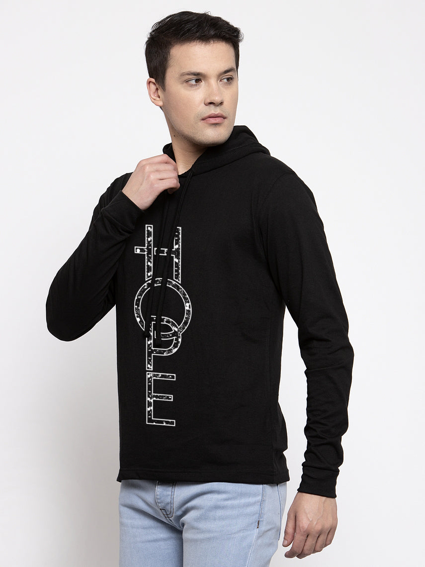 Men's Hope Full Sleeves Hoody T-Shirt - Friskers