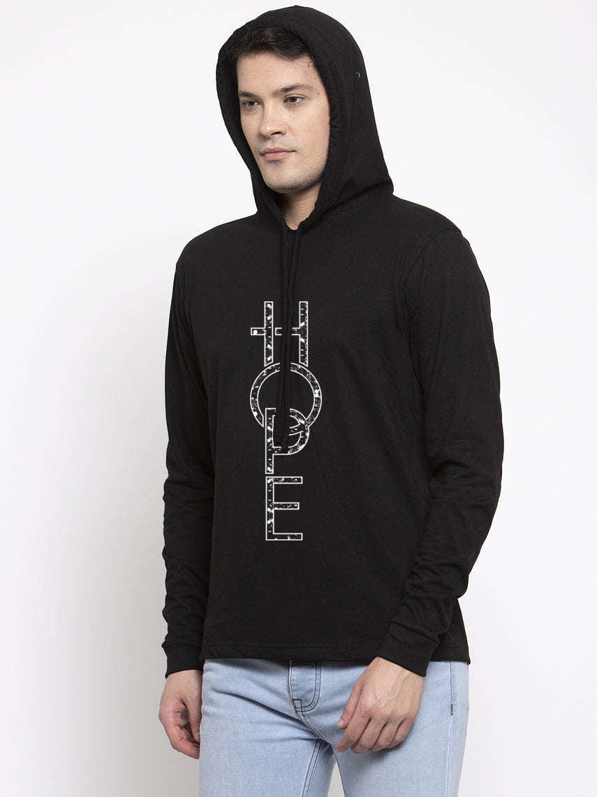 Men's Hope Full Sleeves Hoody T-Shirt - Friskers