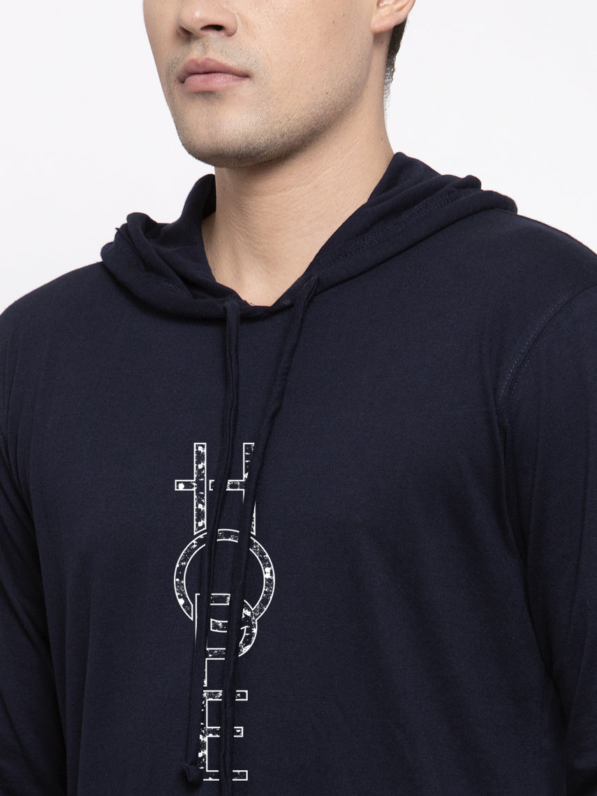 Men's Hope Full Sleeves Hoody T-Shirt - Friskers