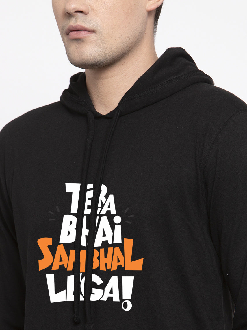 Men's Full Sleeves Casual Hoody T-Shirt - Friskers