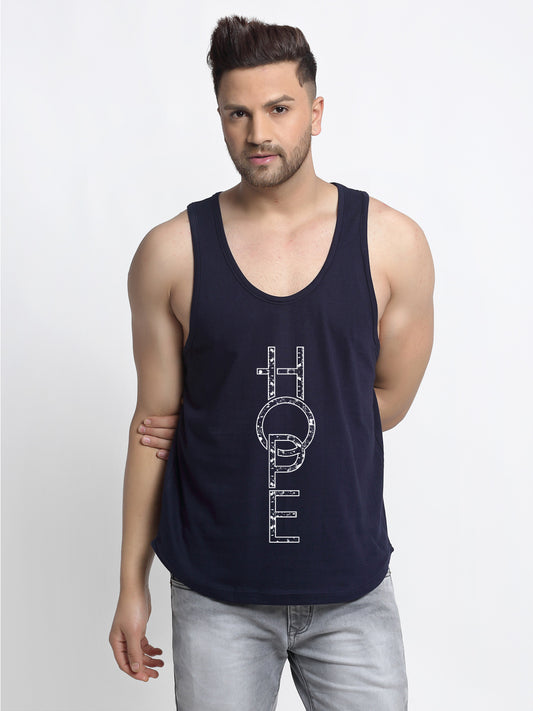 New Hope Printed Innerwear Gym Vest - Friskers