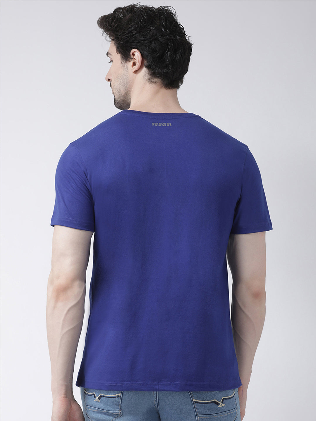 Instaling Muscles Printed Round Neck Clearance T-shirt - Friskers
