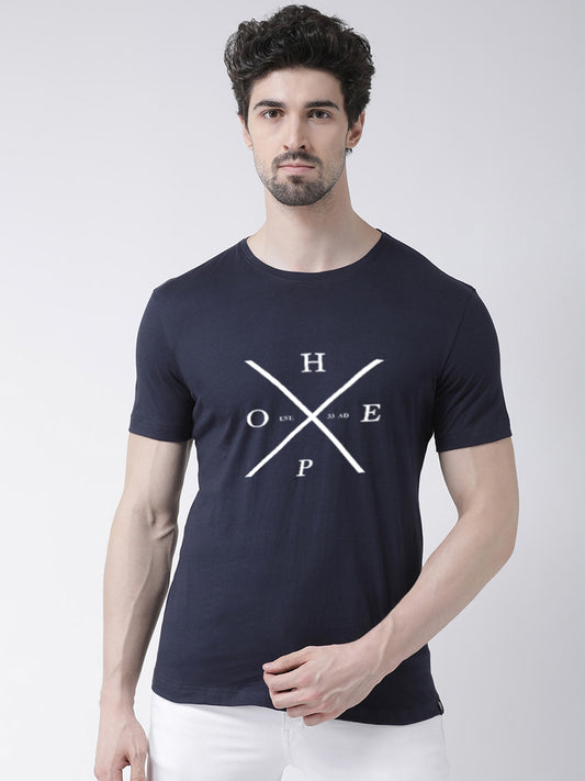 Hope Printed Clearence Round Neck T-shirt - Friskers