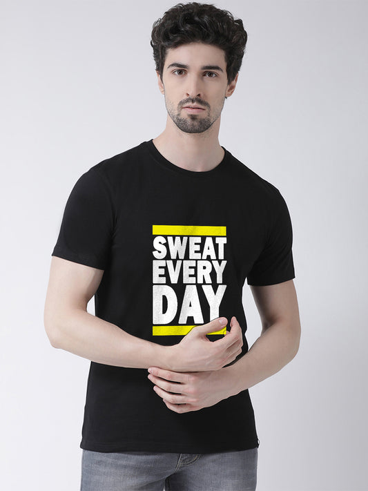 Sweet Everyday Printed Round Neck T-shirt - Friskers