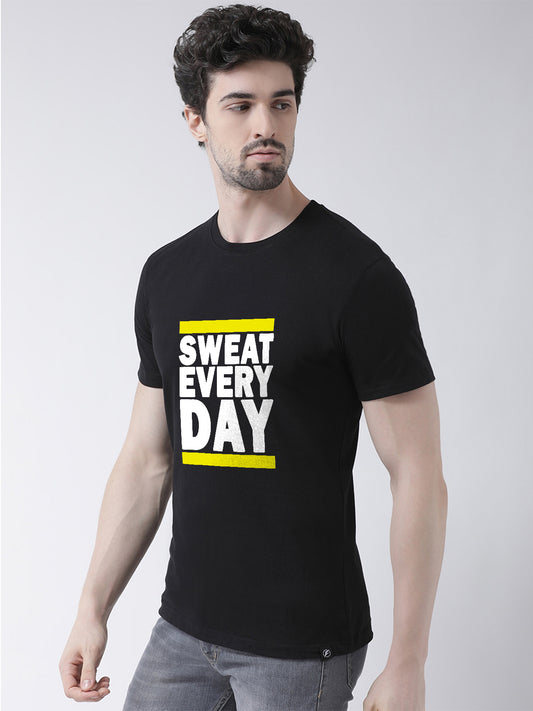 Sweet Everyday Printed Round Neck T-shirt - Friskers