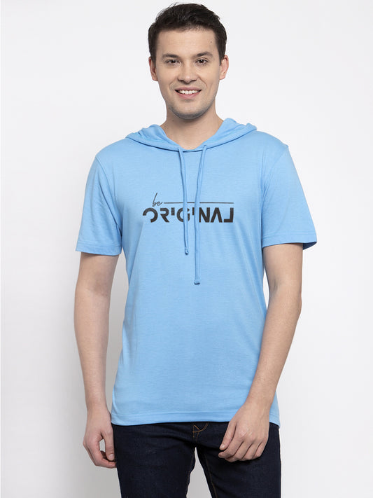 Original Half Sleeves Printed Hoody T-shirt - Friskers