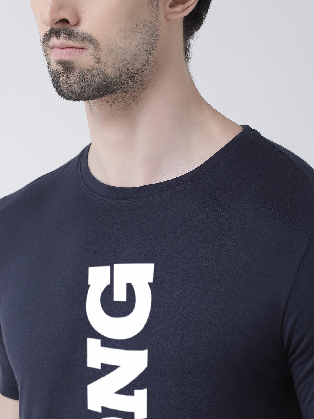 Mens Strong Printed Round Neck Clearence T-shirt - Friskers