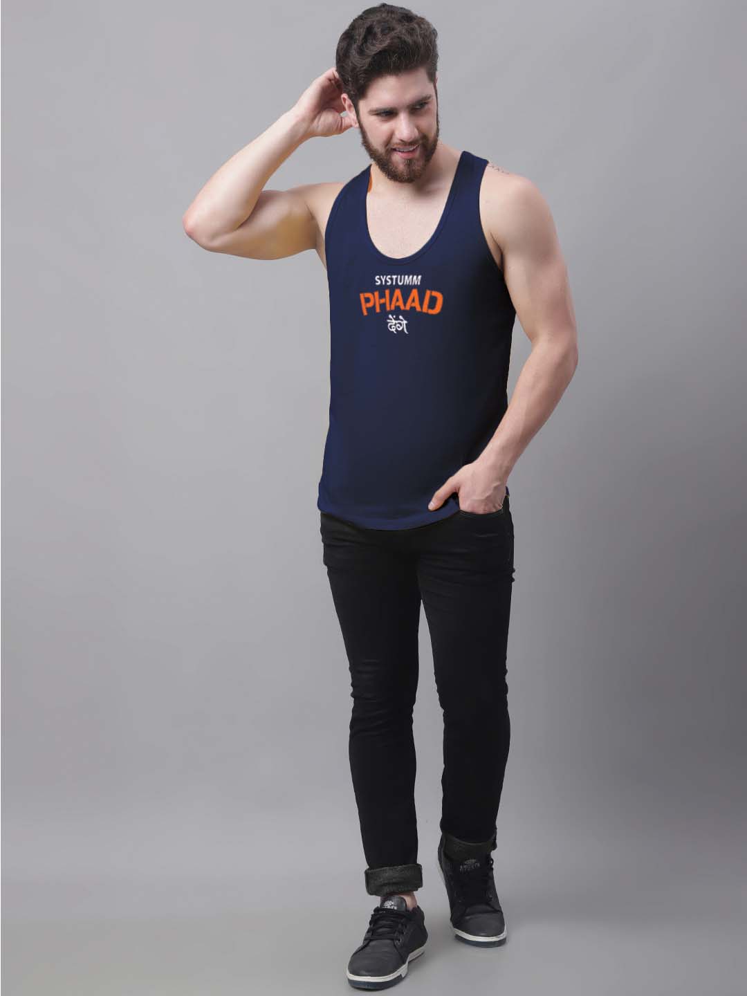 Friskers X Systumm Phad Denge Cotton Vest - Friskers