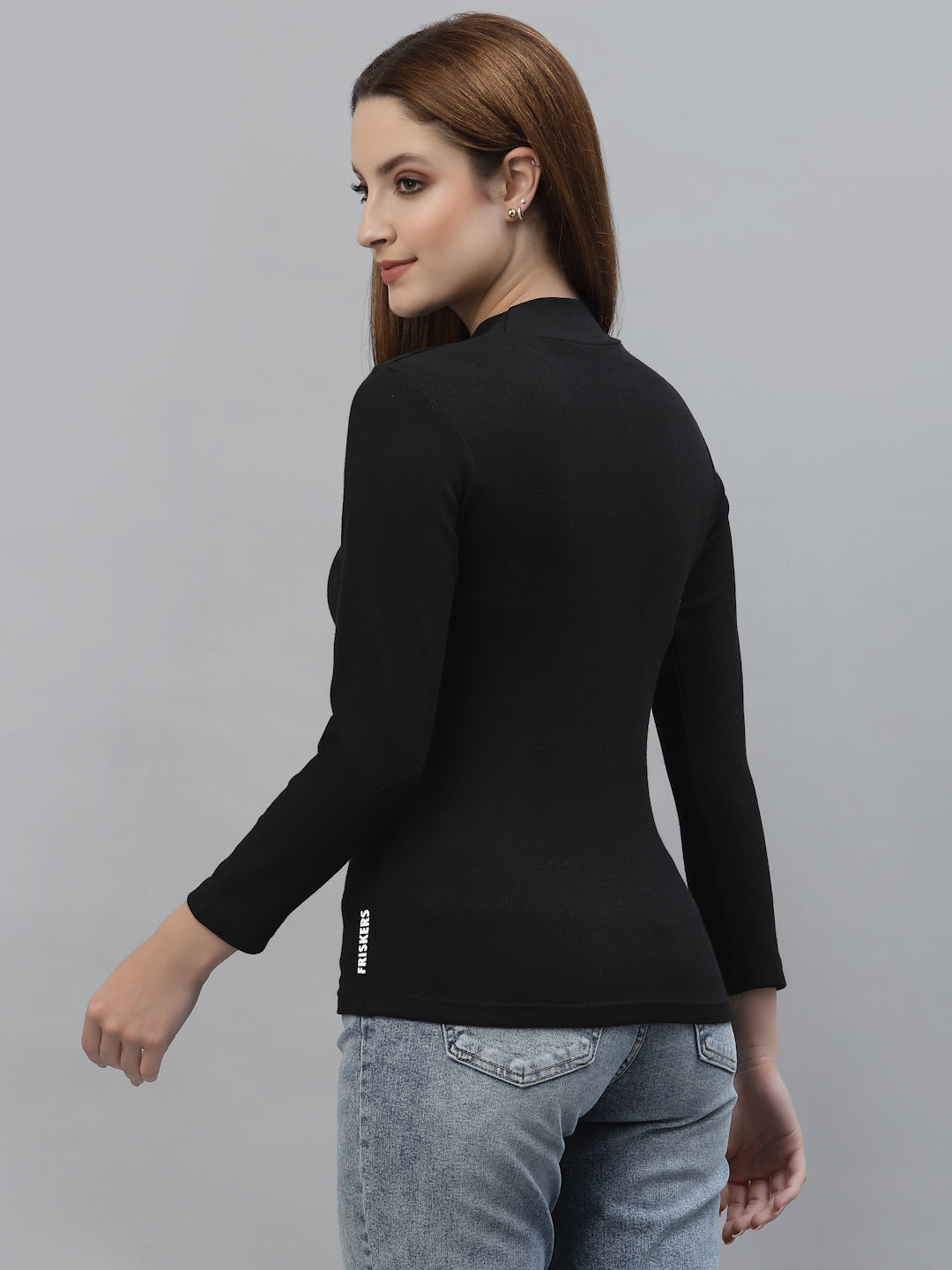 Women Pack Of 2 Fitted Solid Top - Friskers