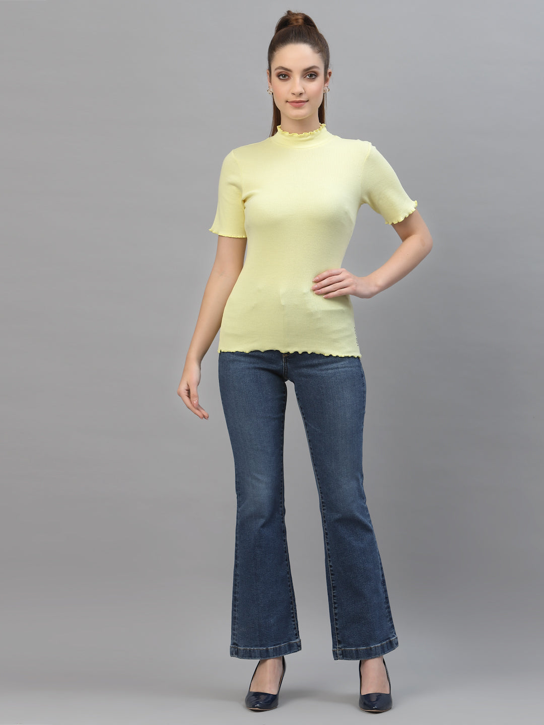 Women Pack Of 2 Cotton Regular Fit Top - Friskers
