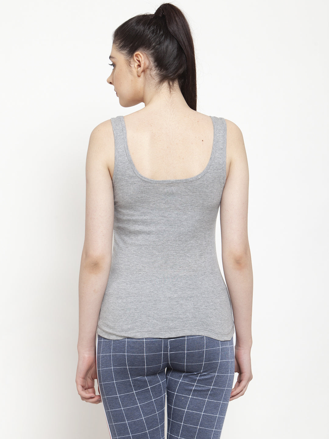 Women Gym Pure cotton Printed Top Vest - Friskers