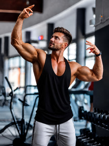 Mens Cotton Gym Vest