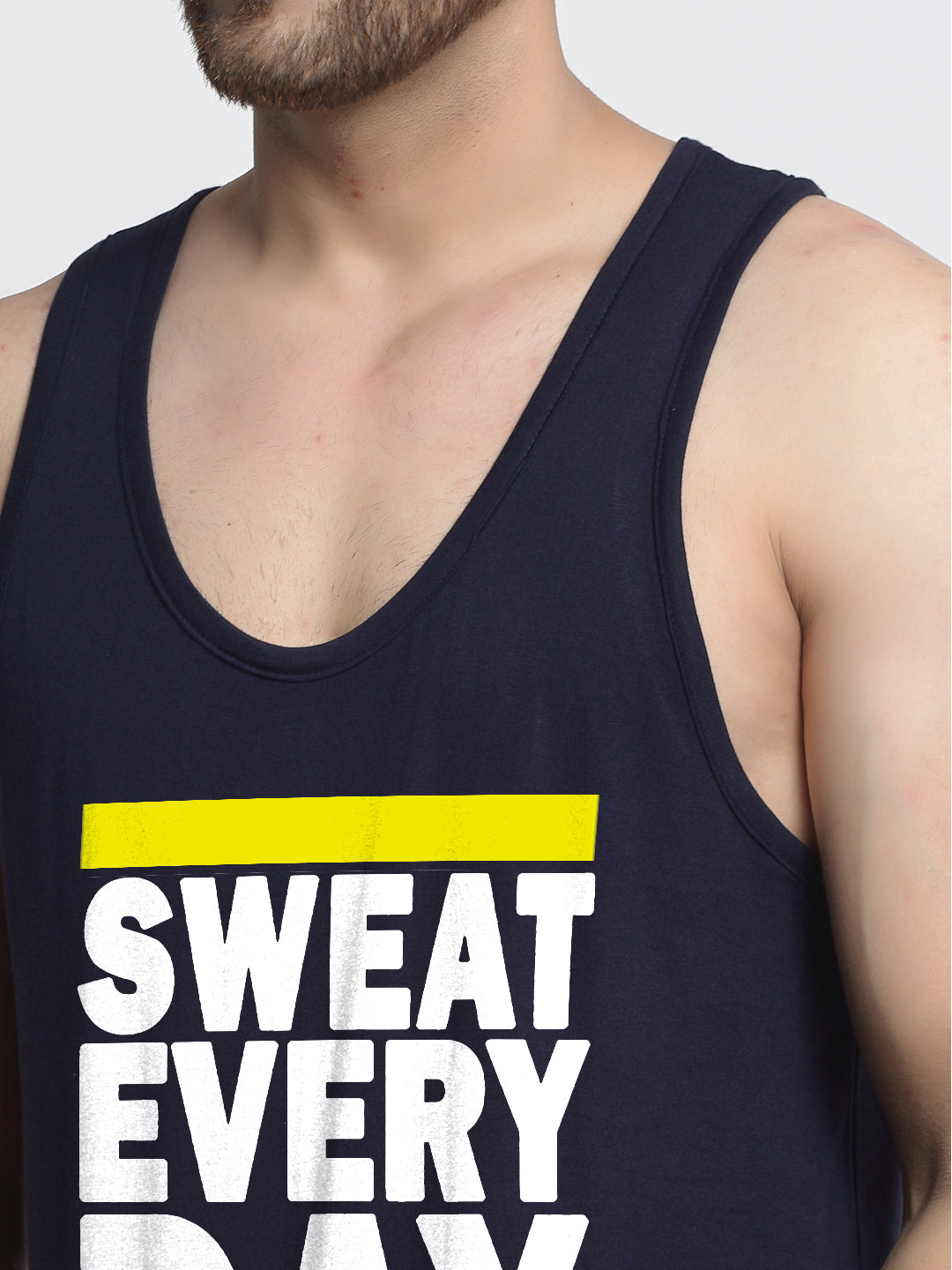 Sweet Everyday Printed Innerwear Gym Vest - Friskers