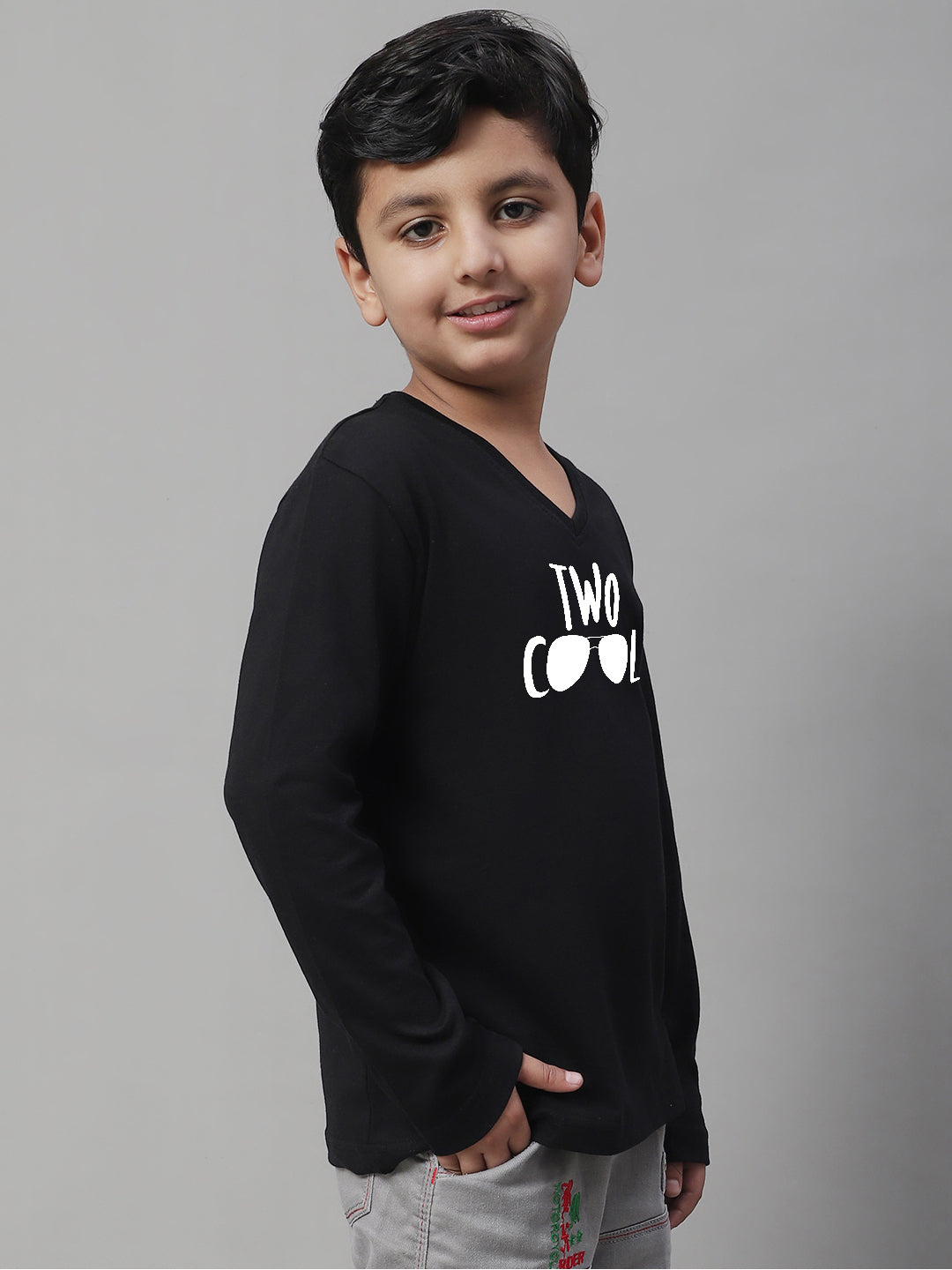 Boys Two Cool Casual Fit Printed T-Shirt - Friskers