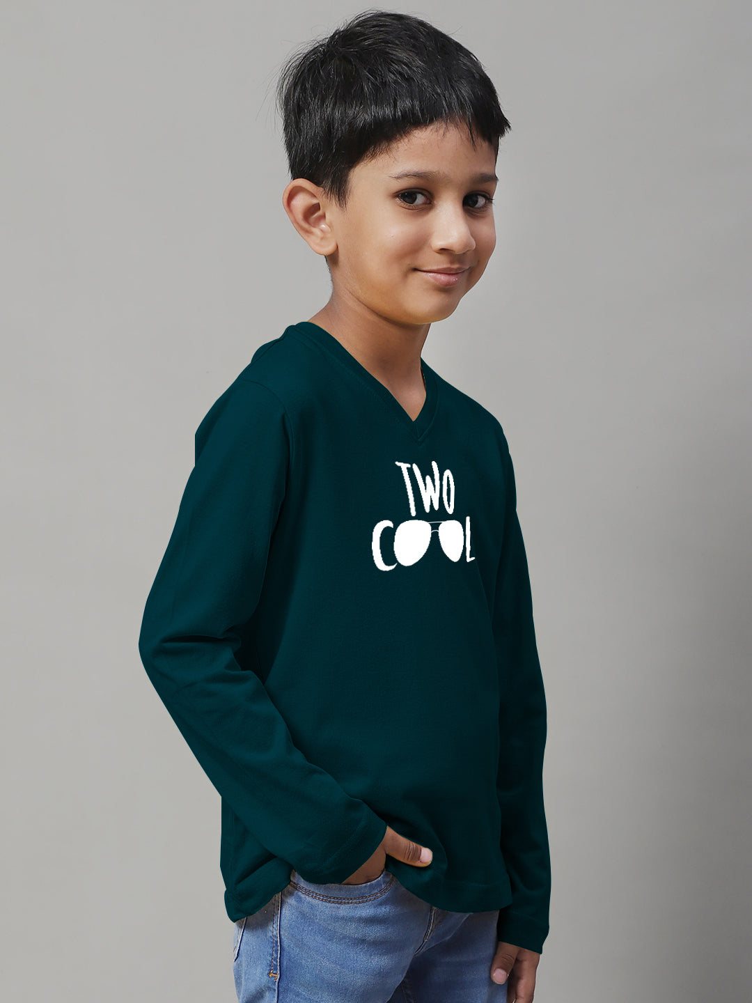 Boys Two Cool Casual Fit Printed T-Shirt - Friskers