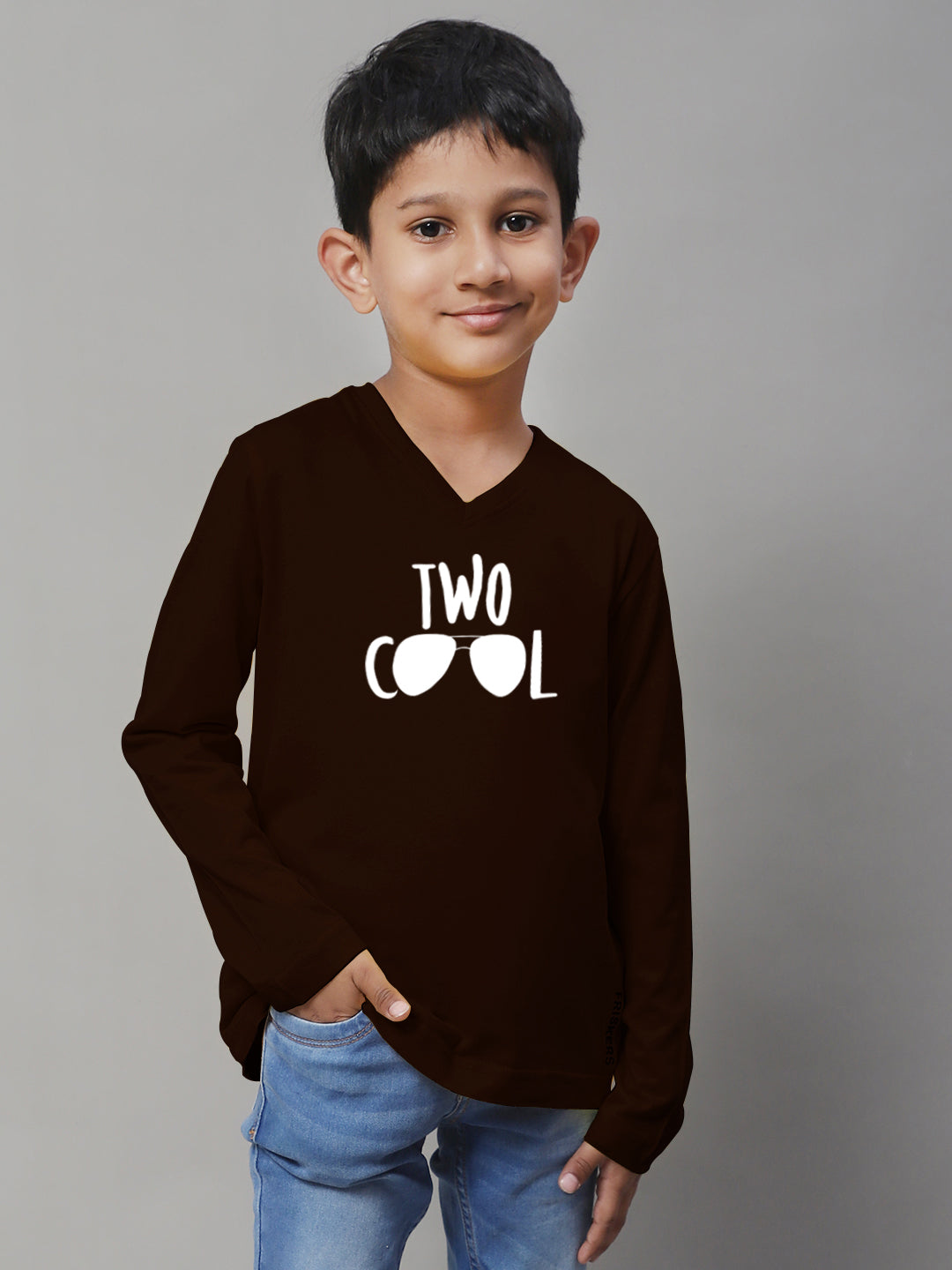 Boys Two Cool Casual Fit Printed T-Shirt - Friskers