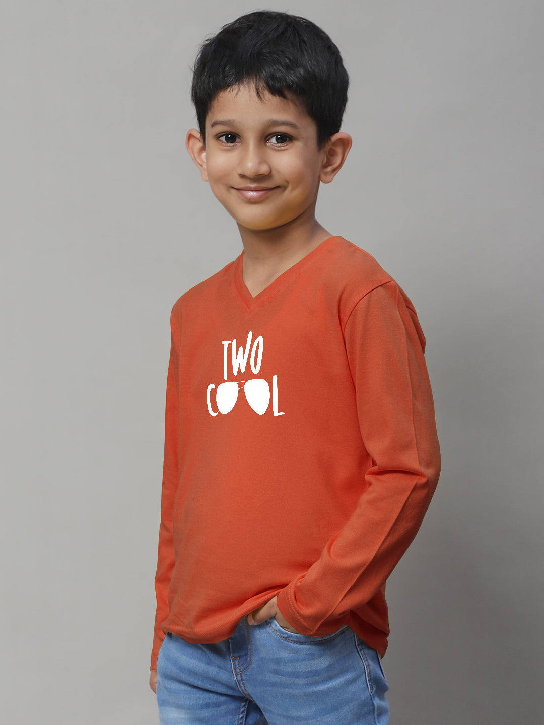 Boys Two Cool Casual Fit Printed T-Shirt - Friskers