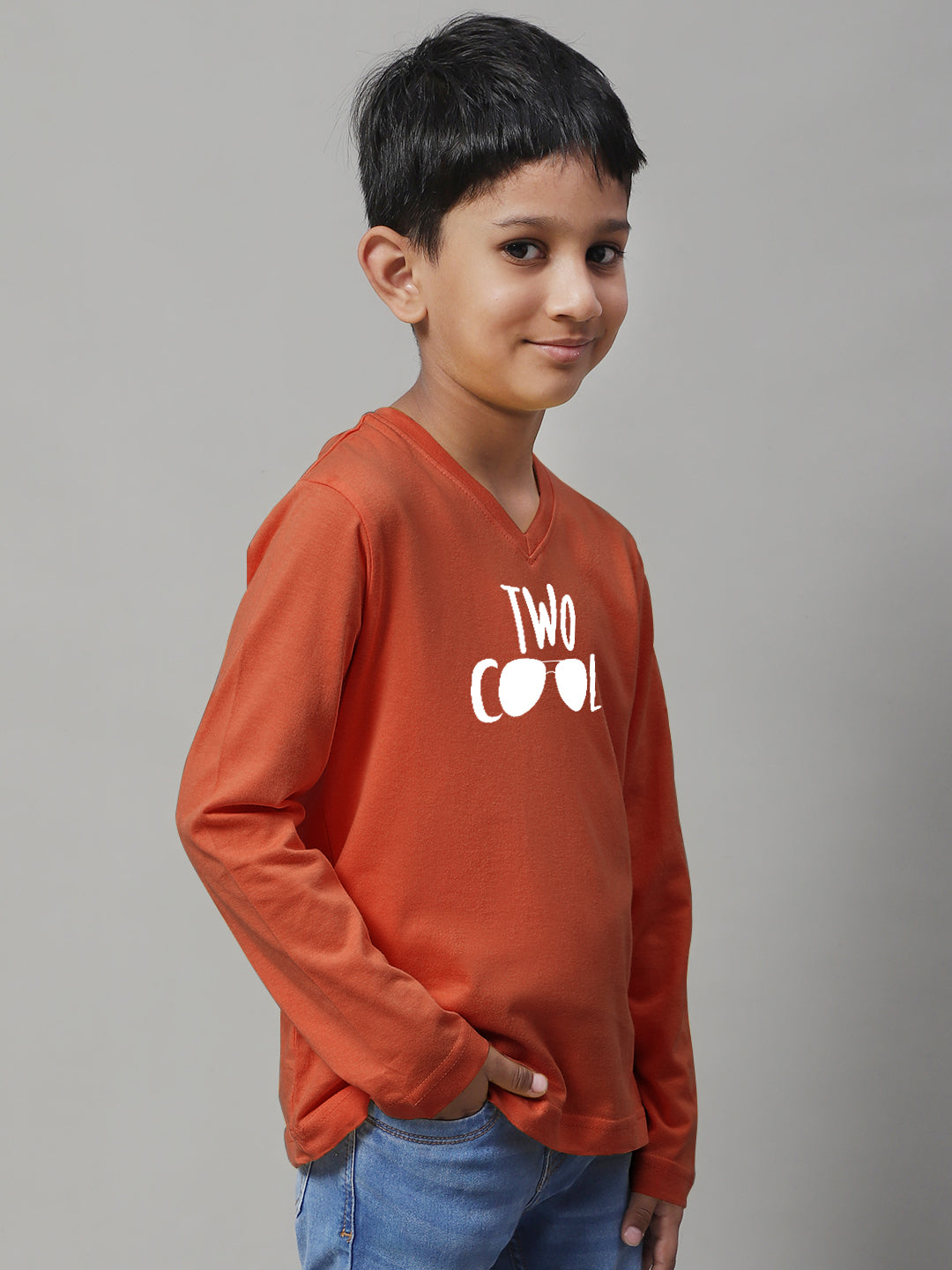 Boys Two Cool Casual Fit Printed T-Shirt - Friskers