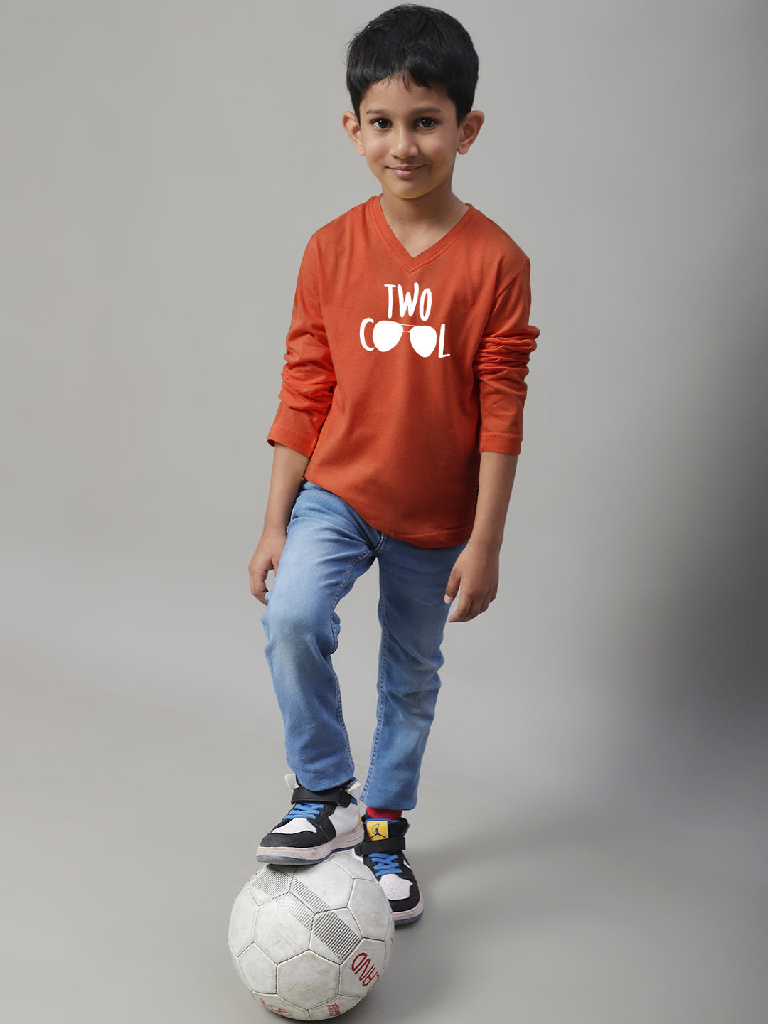 Boys Two Cool Casual Fit Printed T-Shirt - Friskers