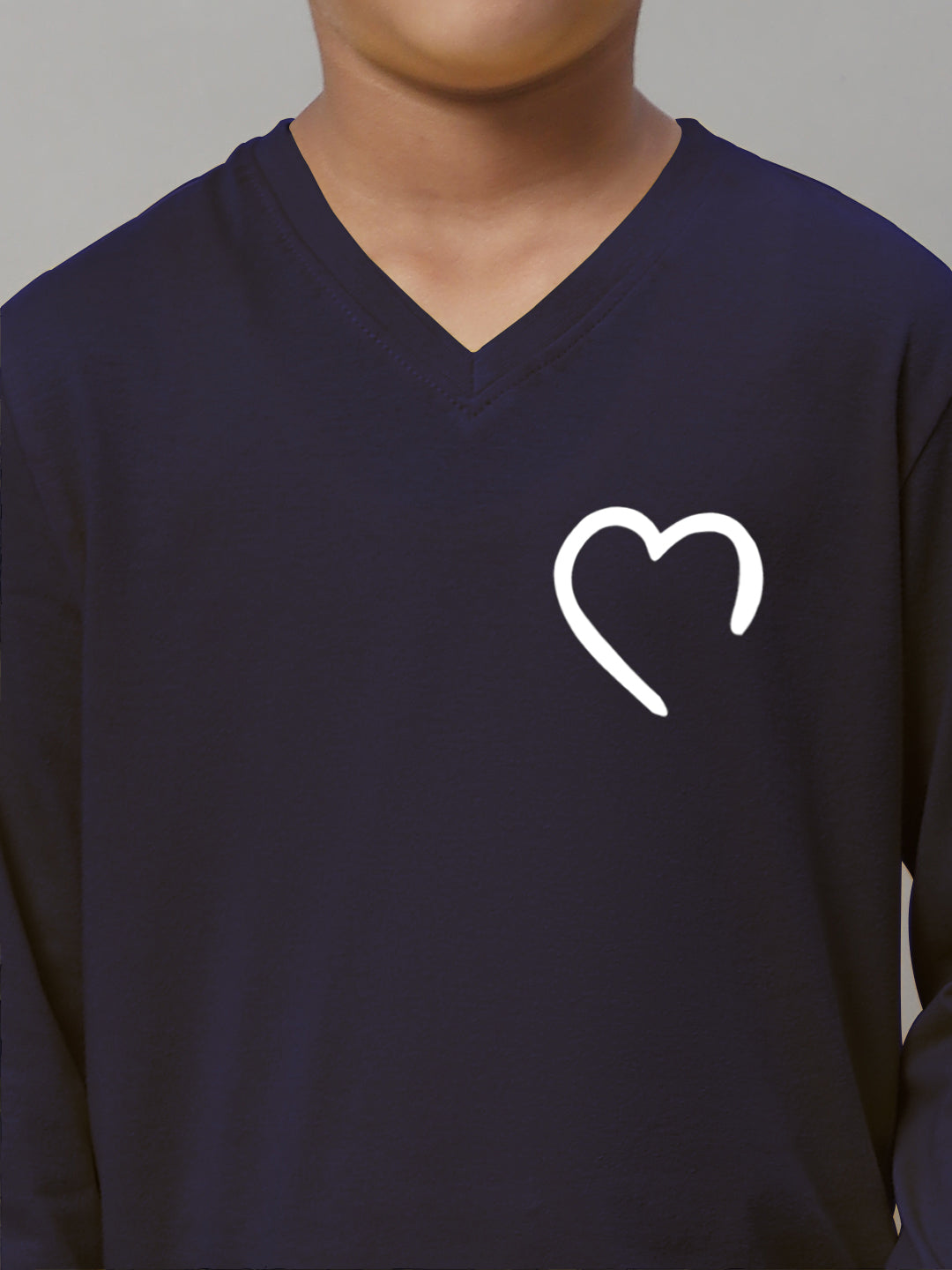 Boys Heart Casual Fit Printed T-Shirt - Friskers