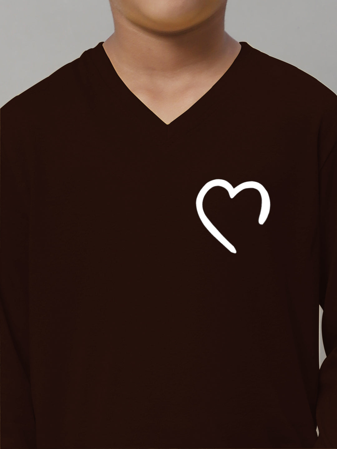 Boys Heart Casual Fit Printed T-Shirt - Friskers