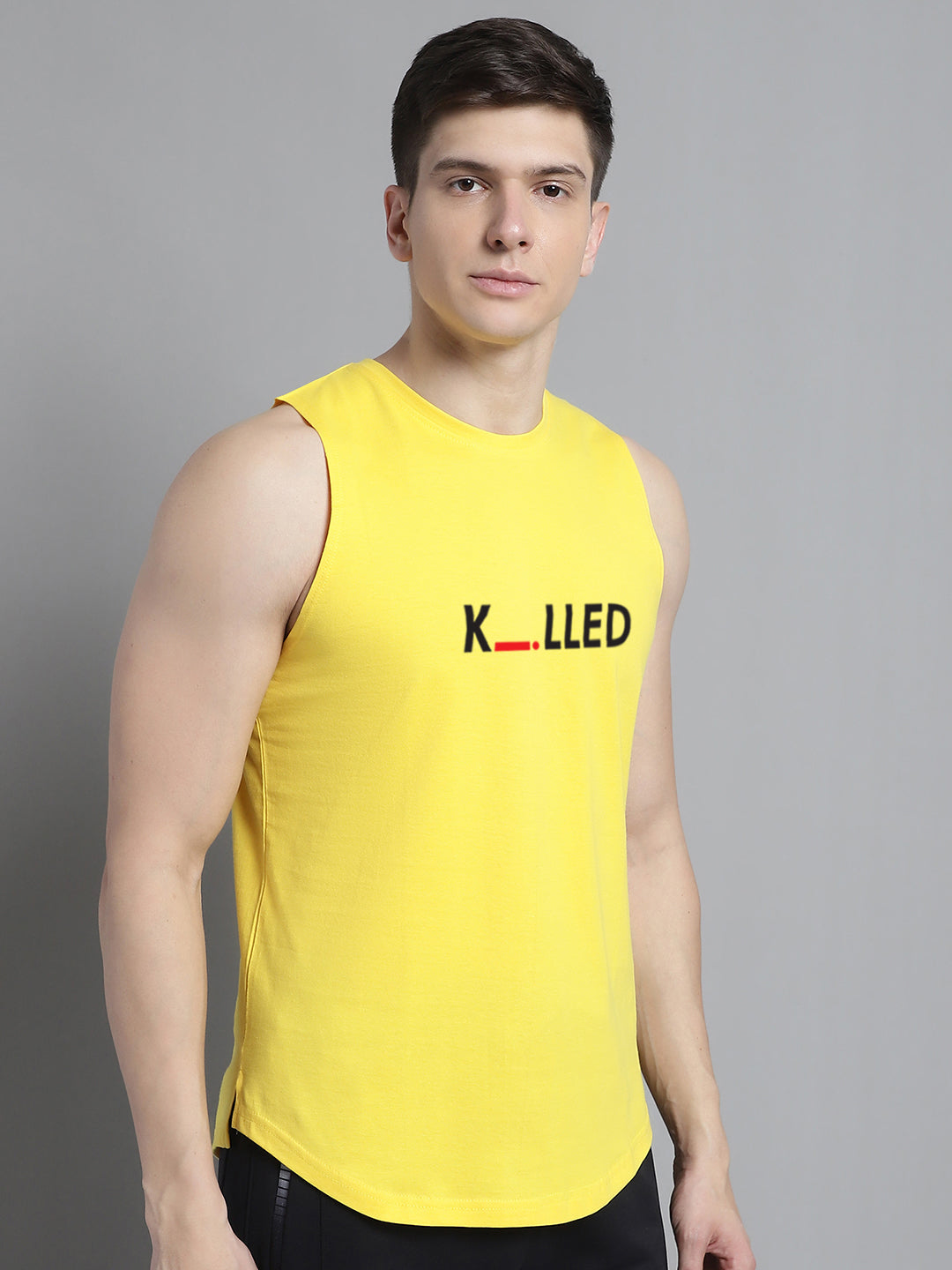 Fbar Killed printed Pure Cotton Training Vest - Friskers