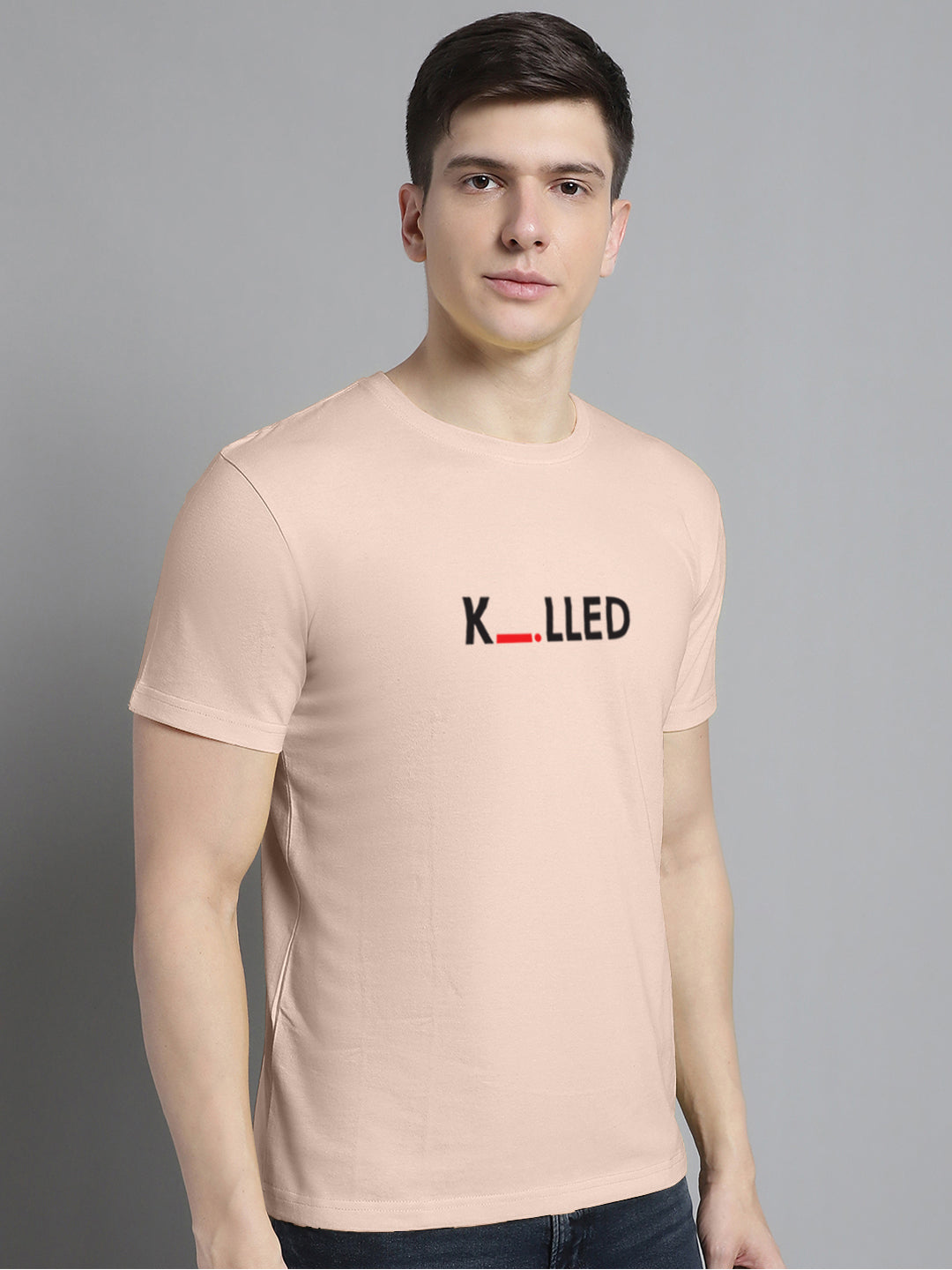 Fbar Killed Cotton Round Neck T-Shirt - Friskers