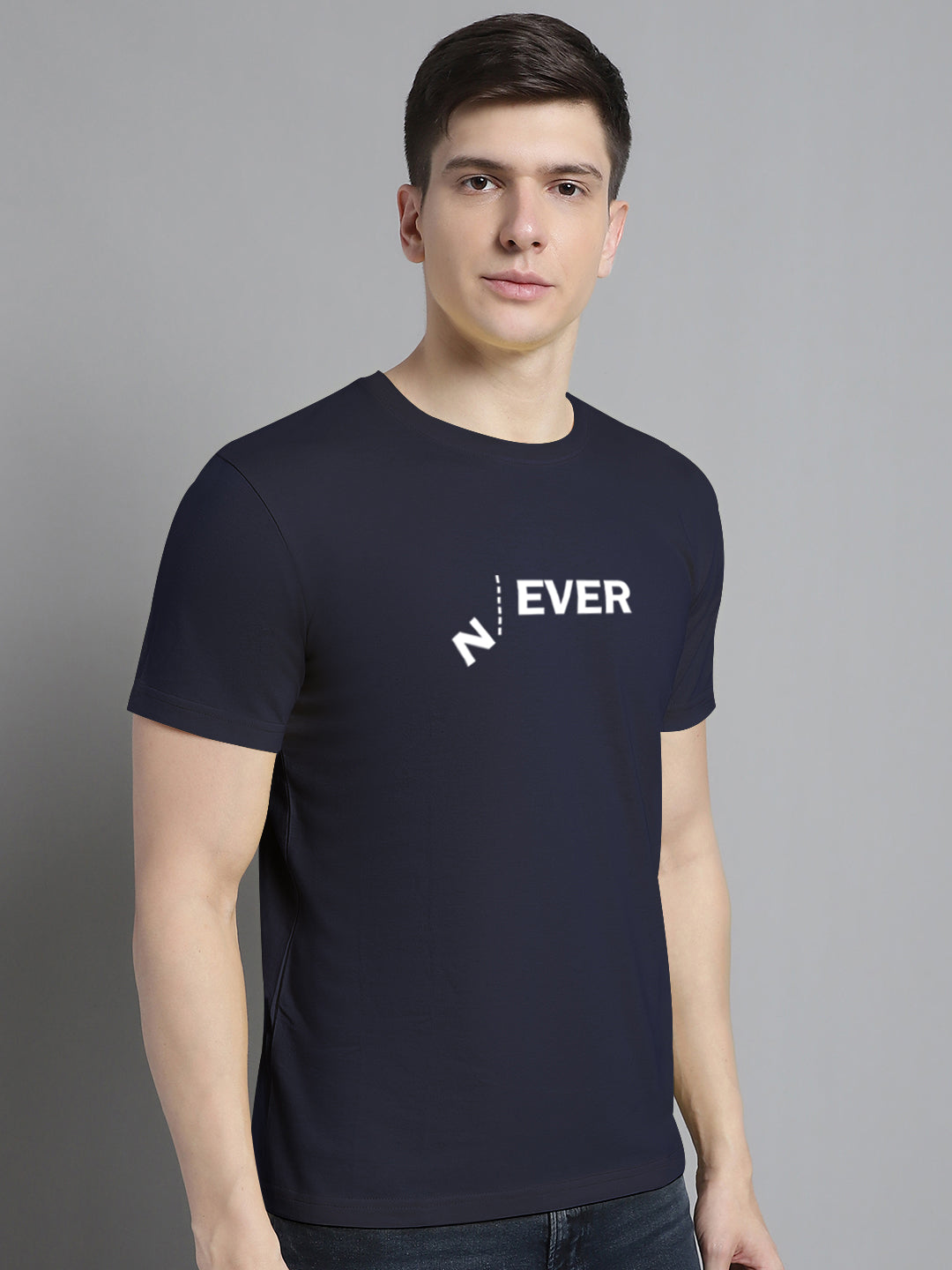 Fbar Never Cotton Round Neck T-Shirt - Friskers