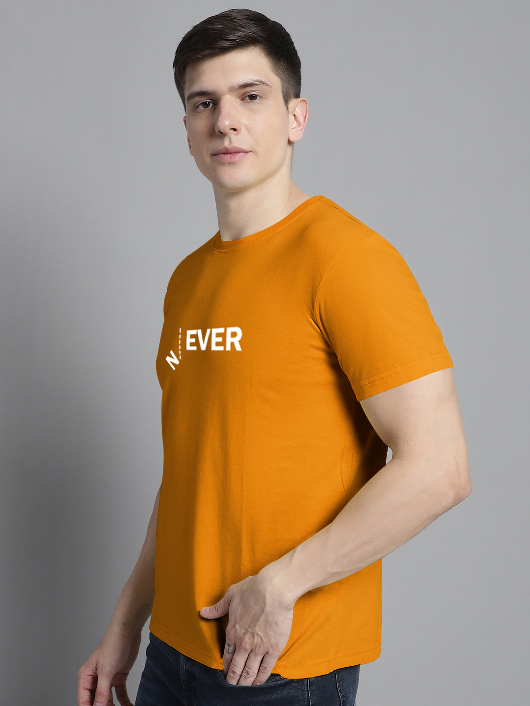 Fbar Never Cotton Round Neck T-Shirt - Friskers