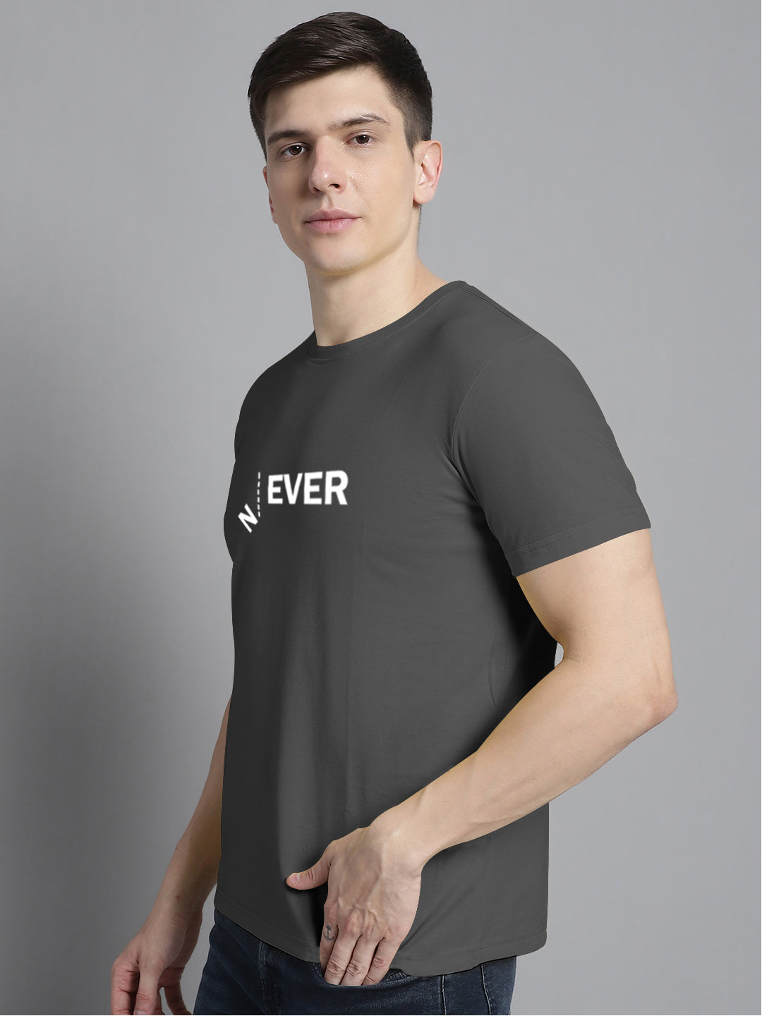 Fbar Never Cotton Round Neck T-Shirt - Friskers