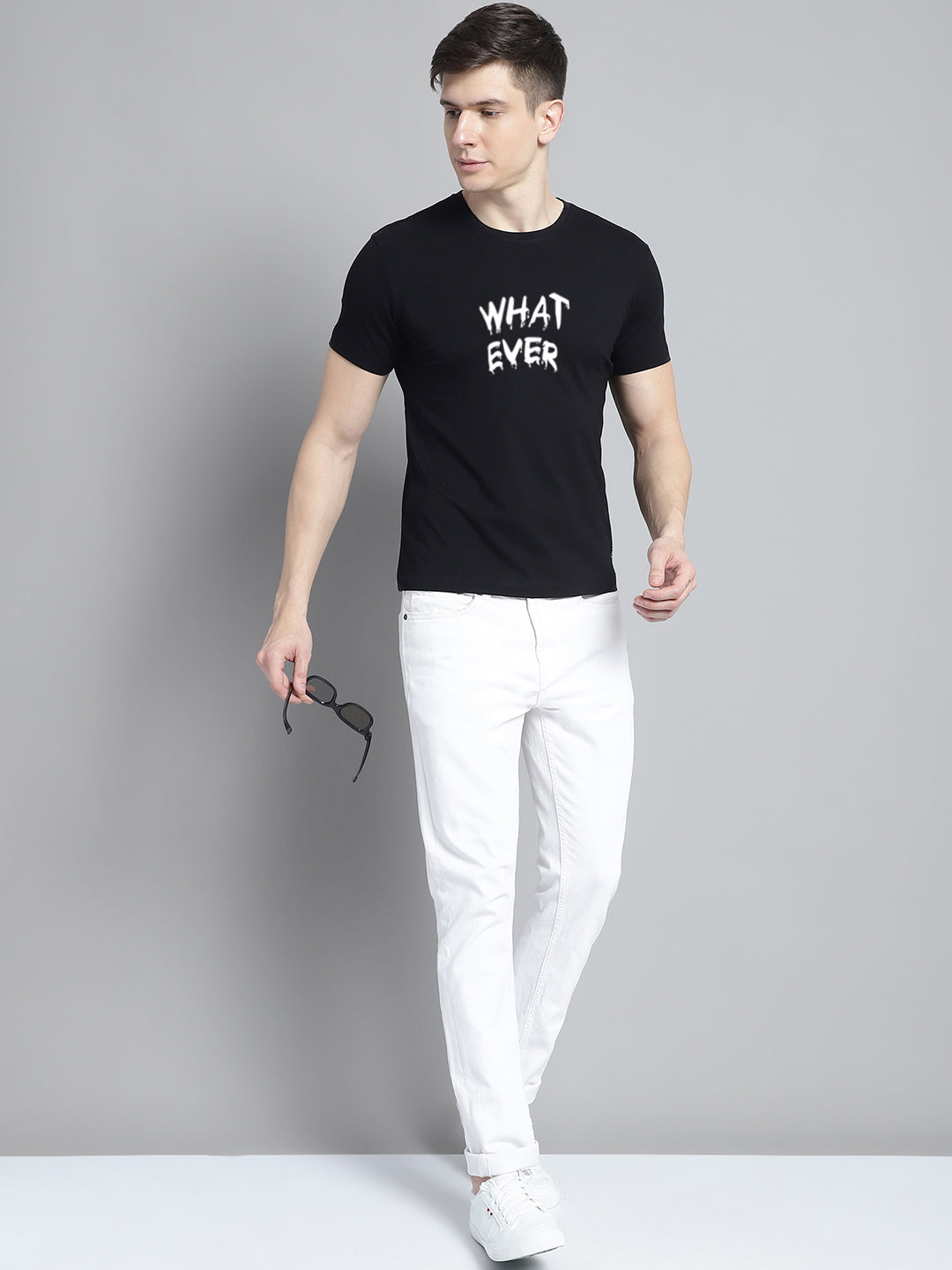 Fbar What Ever Cotton Round Neck T-Shirt - Friskers