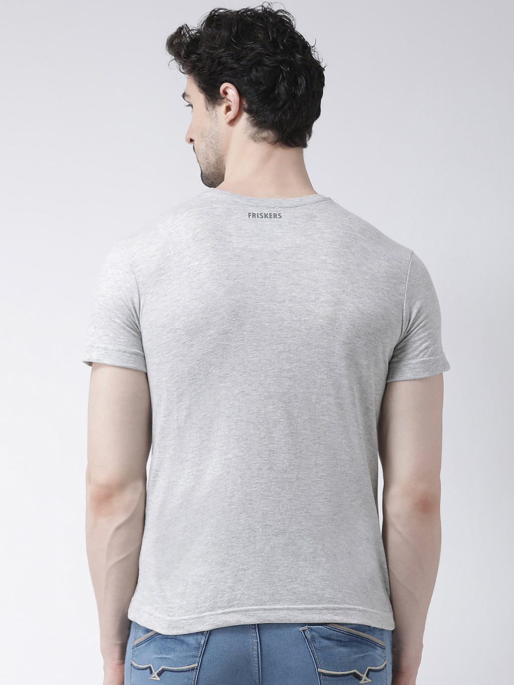GYM Printed Round Neck Half Sleeves T-shirt - Friskers