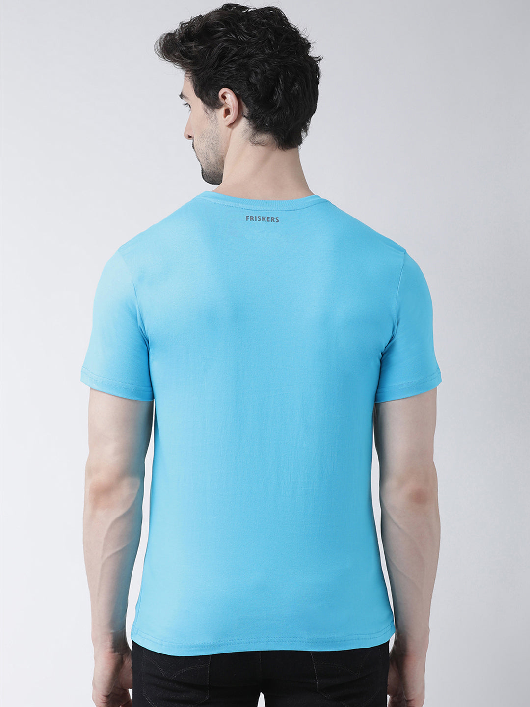 GYM Printed Round Neck Half Sleeves T-shirt - Friskers