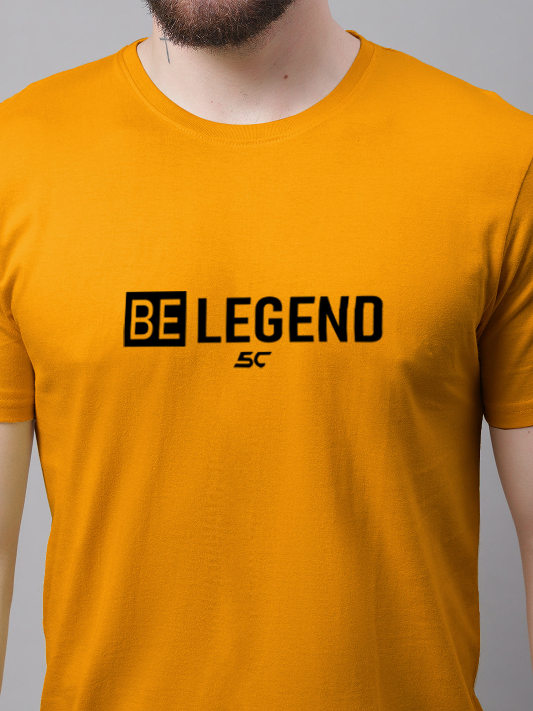 Men's Be Legend Pure Cotton T-Shirt - Friskers