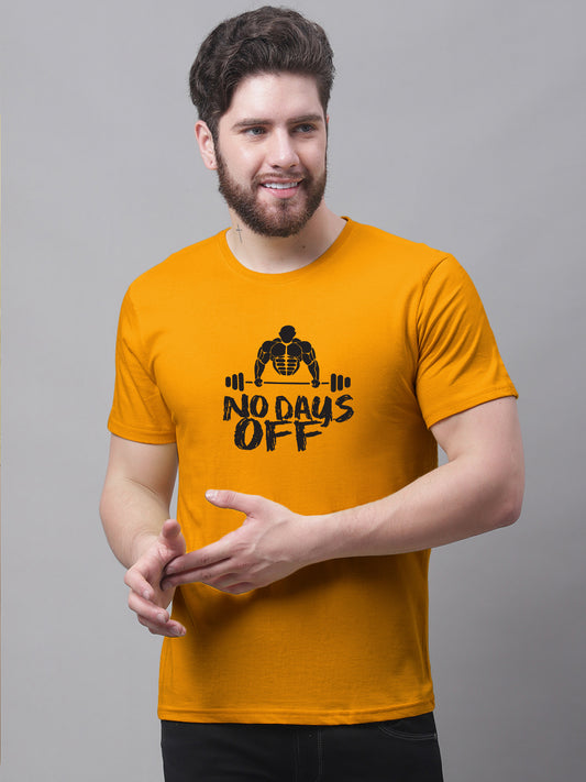 Men's No Days Off Pure Cotton Training T-Shirt - Friskers