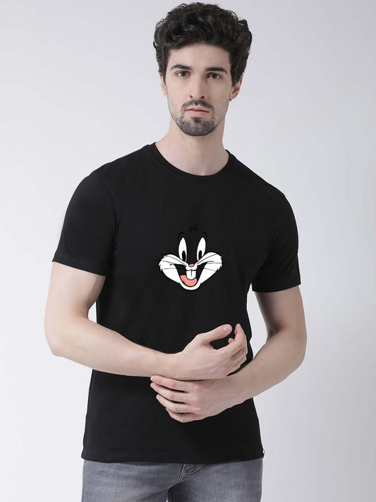 Men Pack Of 3 Printed Half Sleeves T-Shirt - Friskers