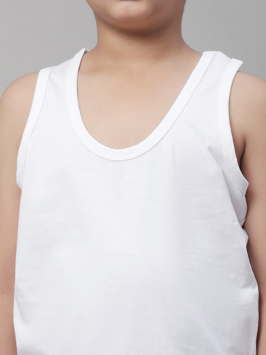 Pure Cotton Regular Fit 2-7Y Kids Vest - Friskers