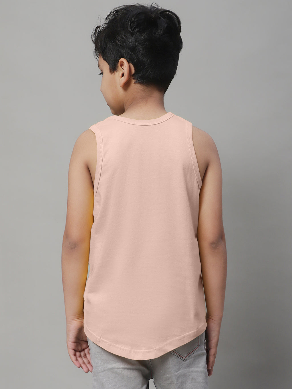 Pure Cotton Regular Fit 7-12Y Kids Vest - Friskers