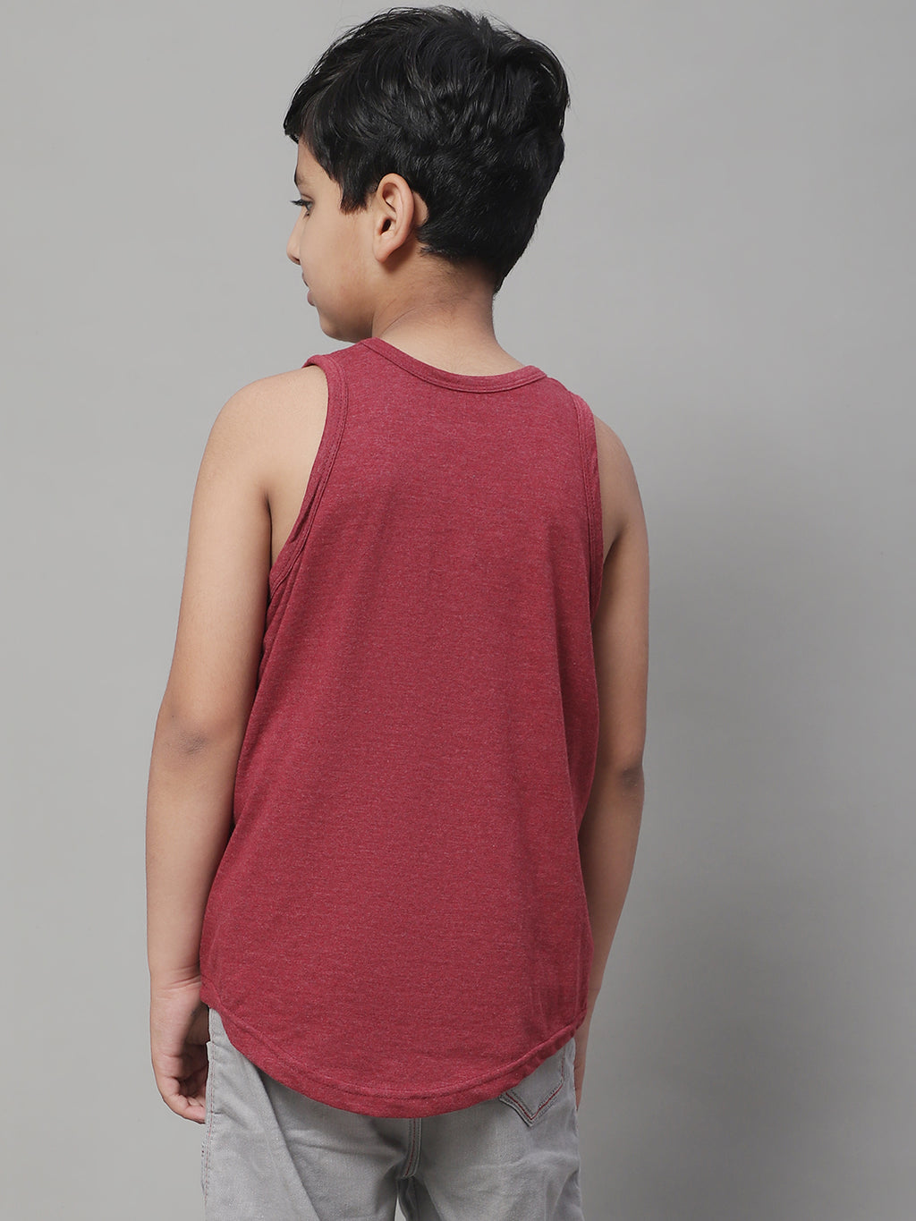 Kids Cool & Soft Solid Pure Cotton Vest - Friskers