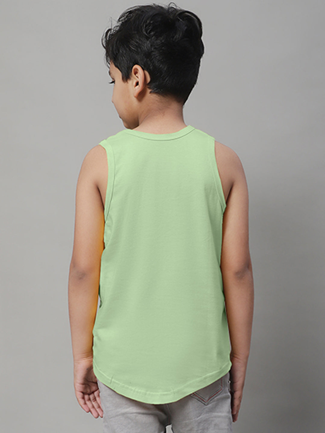 Boys Hey Regular Fit Printed Vest - Friskers