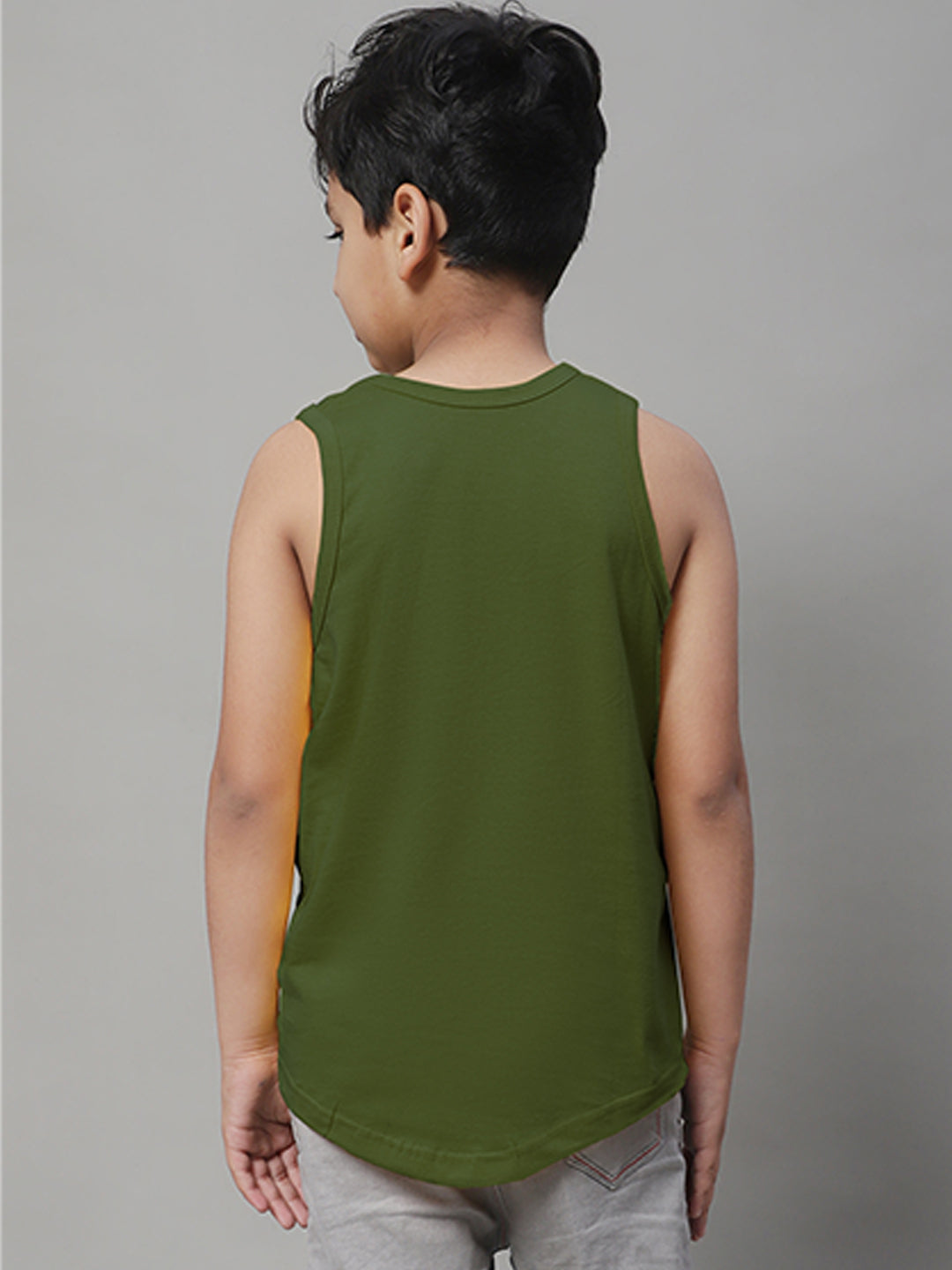 Boys Excavator Regular Fit Printed Vest - Friskers